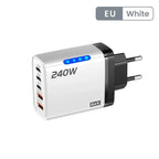 240W 5-Port USB PD Charger