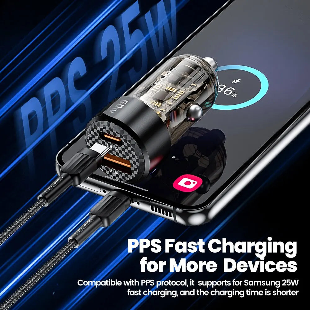 Toocki 60W Car Charger