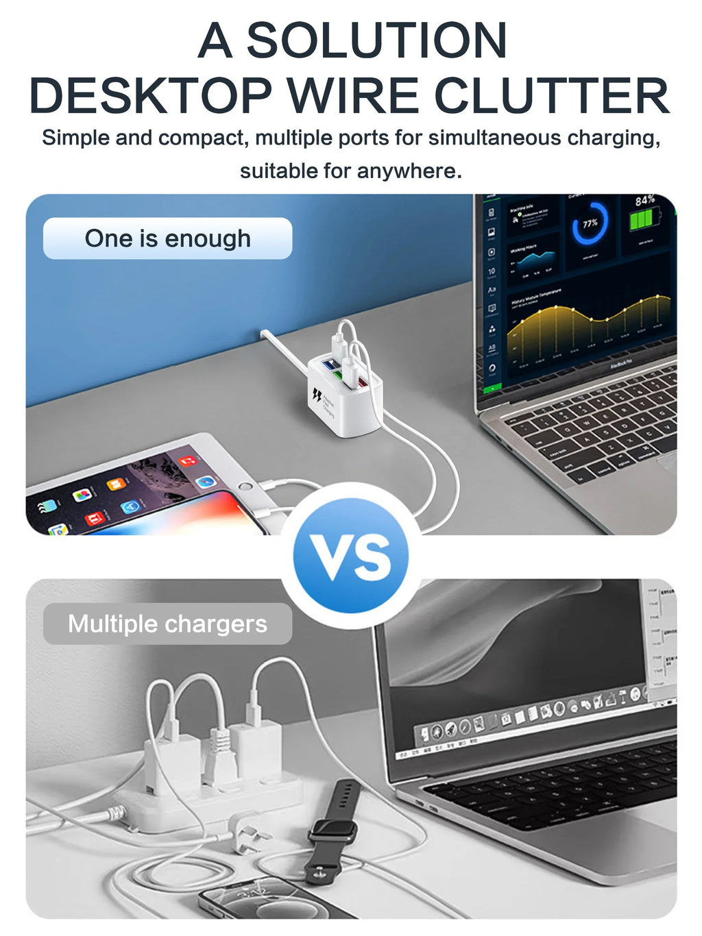 6-in-1 Fast Charging Power Strip