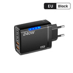 240W 5-Port USB PD Charger