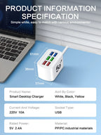 6-in-1 Fast Charging Power Strip