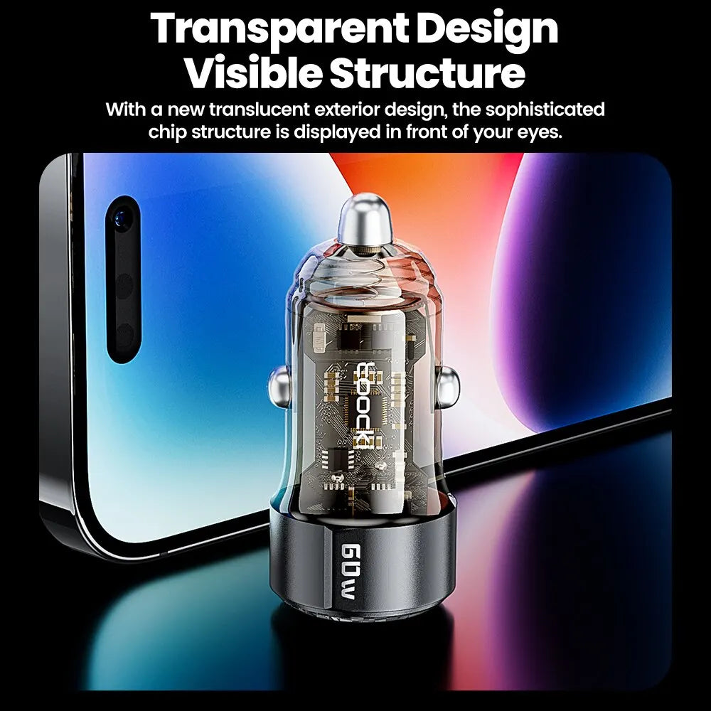 Toocki 60W Car Charger
