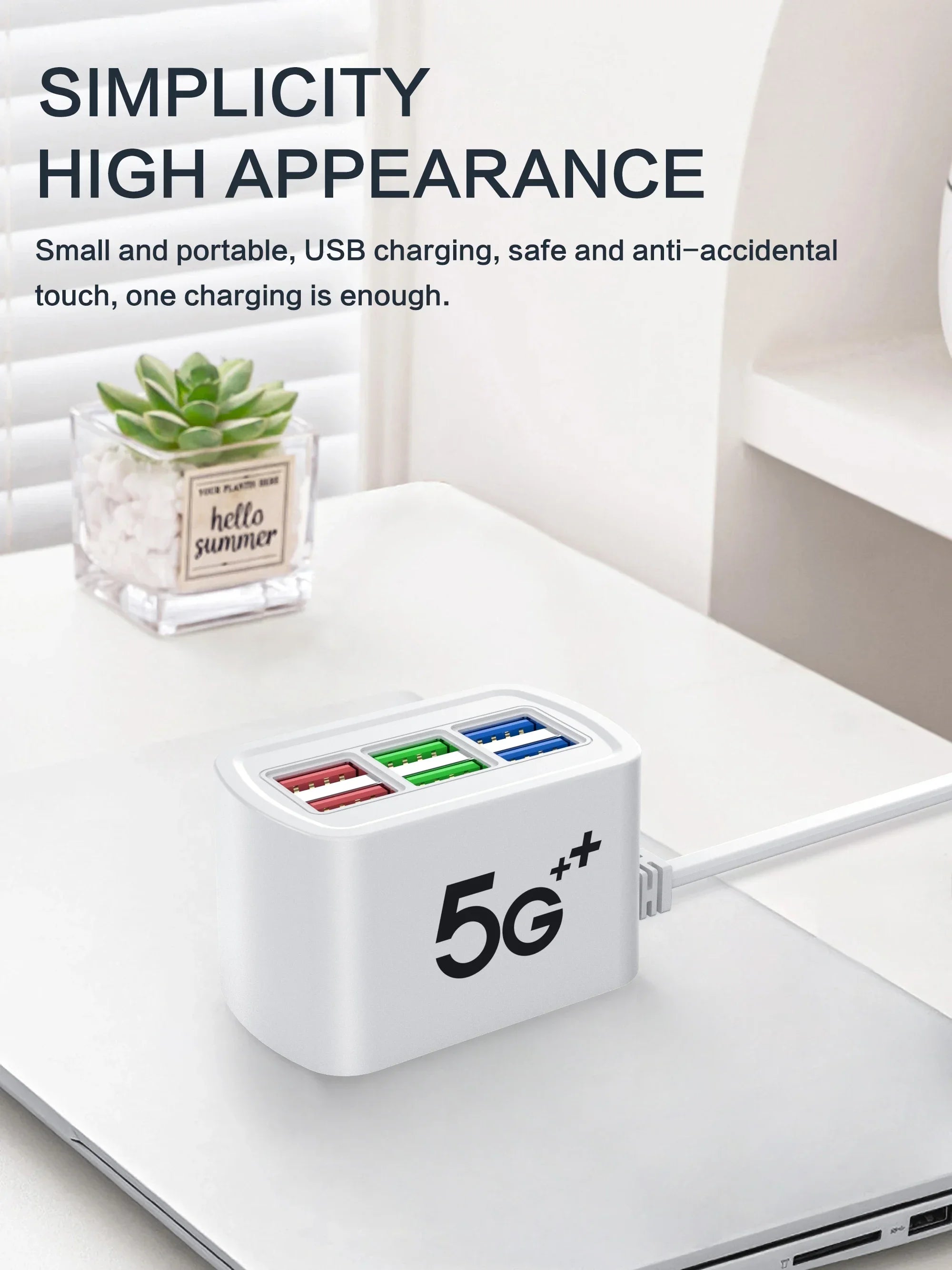6-in-1 Fast Charging Power Strip