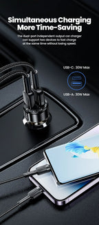 Toocki 60W Car Charger