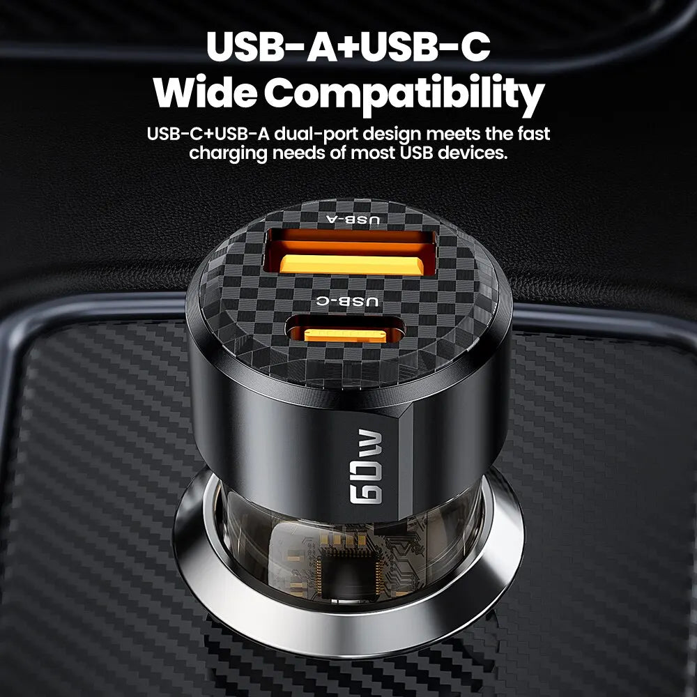Toocki 60W Car Charger