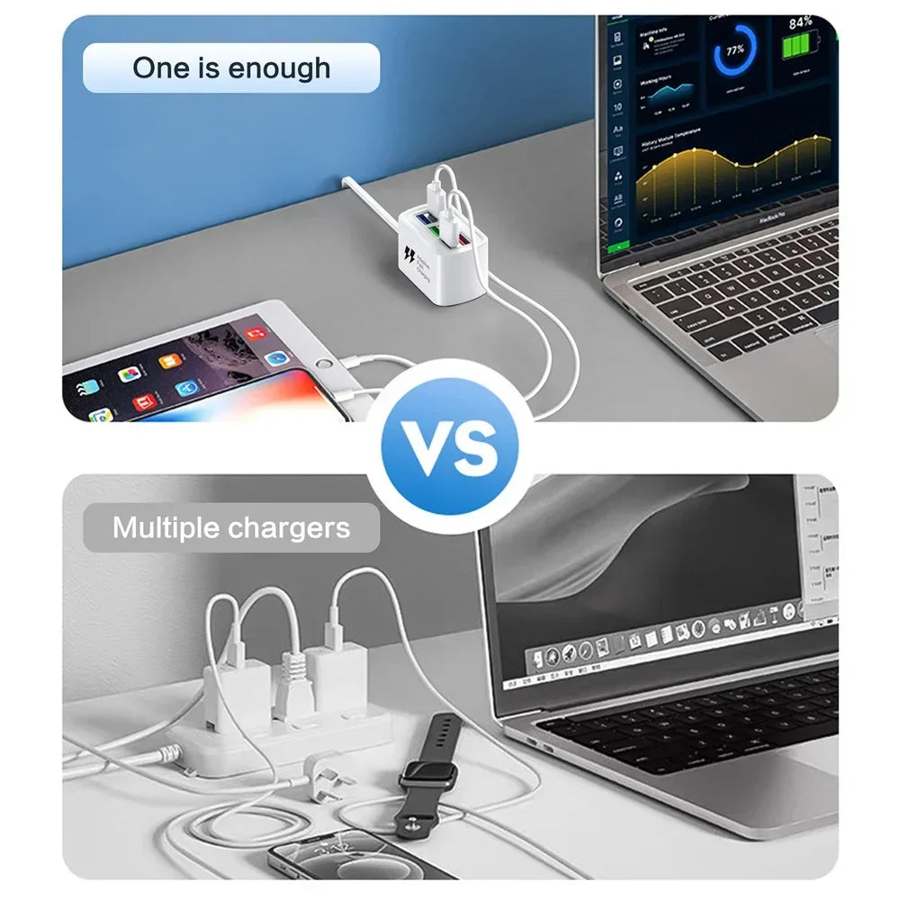 6-in-1 Fast Charging Power Strip