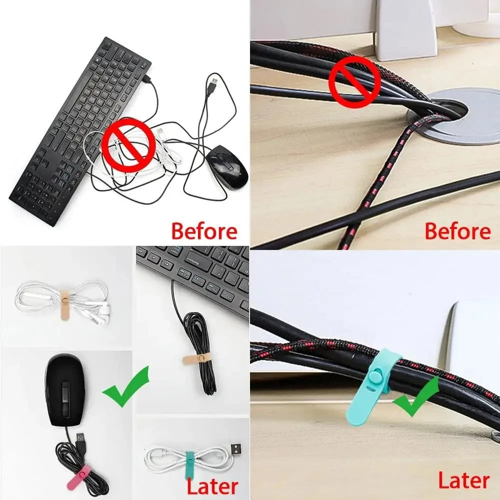 20PCS Cable Organizer Ties