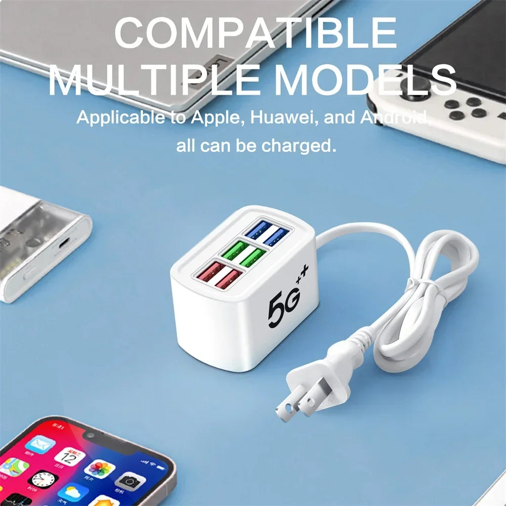 6-in-1 Fast Charging Power Strip