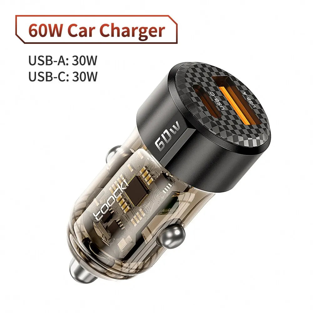 Toocki 60W Car Charger