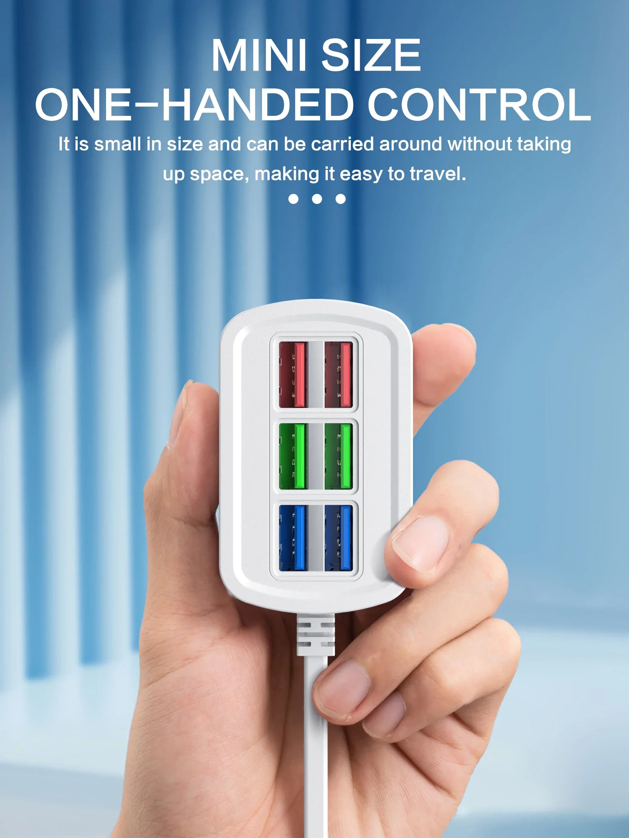 6-in-1 Fast Charging Power Strip