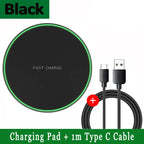100W Fast Wireless Charger Pad